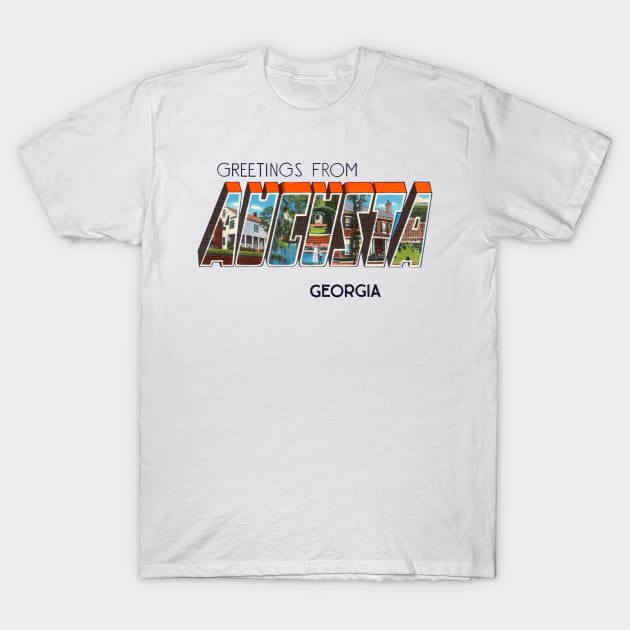 Greetings from Augusta Georgia T-Shirt by reapolo